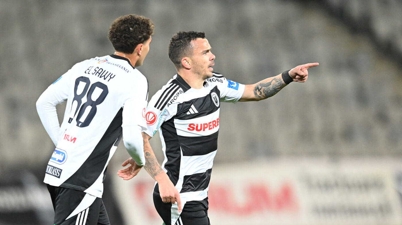 U Cluj – Metaloglobus 3-1, în etapa 16 din Superligă. Prima victorie stagională pe teren propriu pentru ardeleni