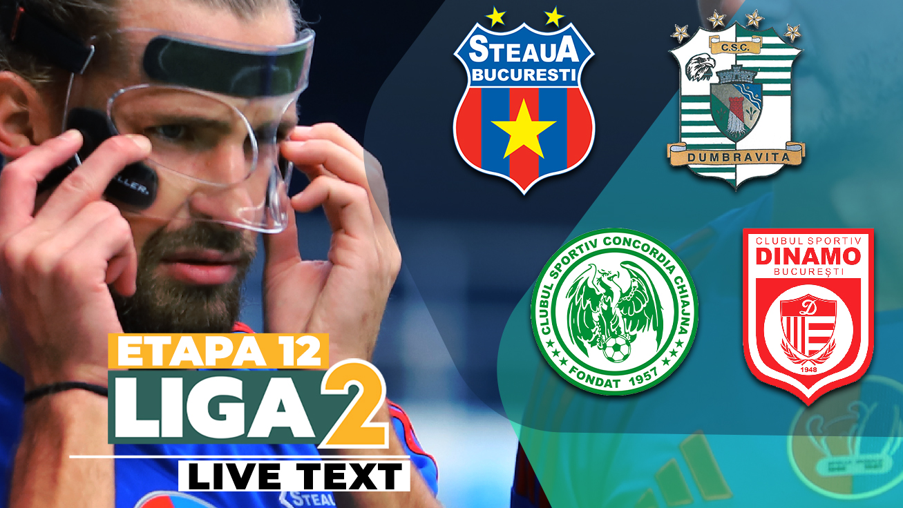 Steaua se face de râs în Ghencea contra CSC Dumbrăvița, într-un meci stricat de arbitru şi terminat un scandal. În linişte, la Chiajna, Concordia a trecut de CS Dinamo după ce a întors scorul