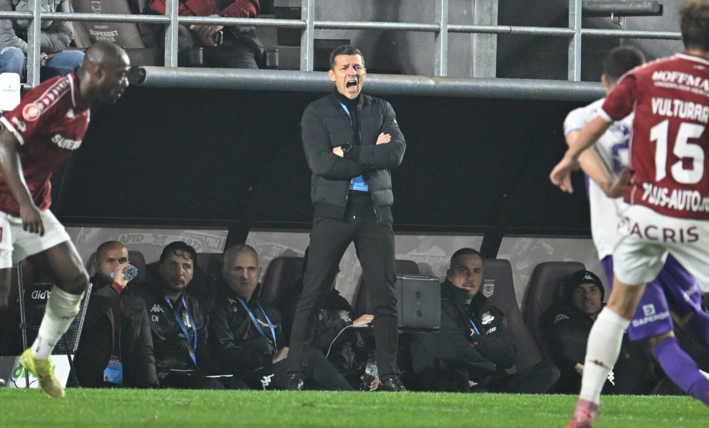 A fost adus să rupă plasele în Giulești, însă e OUT definitiv de la Rapid! Costel Gâlcă nu stă la discuții: „Cu mine, s-a terminat! Nu e prima abatere”