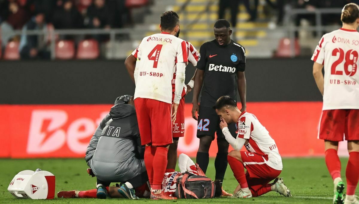 A venit diagnosticul pentru Alexandru Matei, accidentat grav în UTA – FCSB
