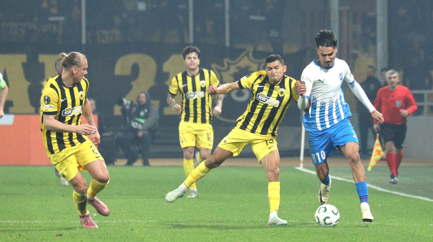 AEK Atena – Universitatea Craiova 3-2, în etapa 6 din Conference League. Jovic înscrie din penalty în minutul 90+15, iar oltenii termină pe locul 25