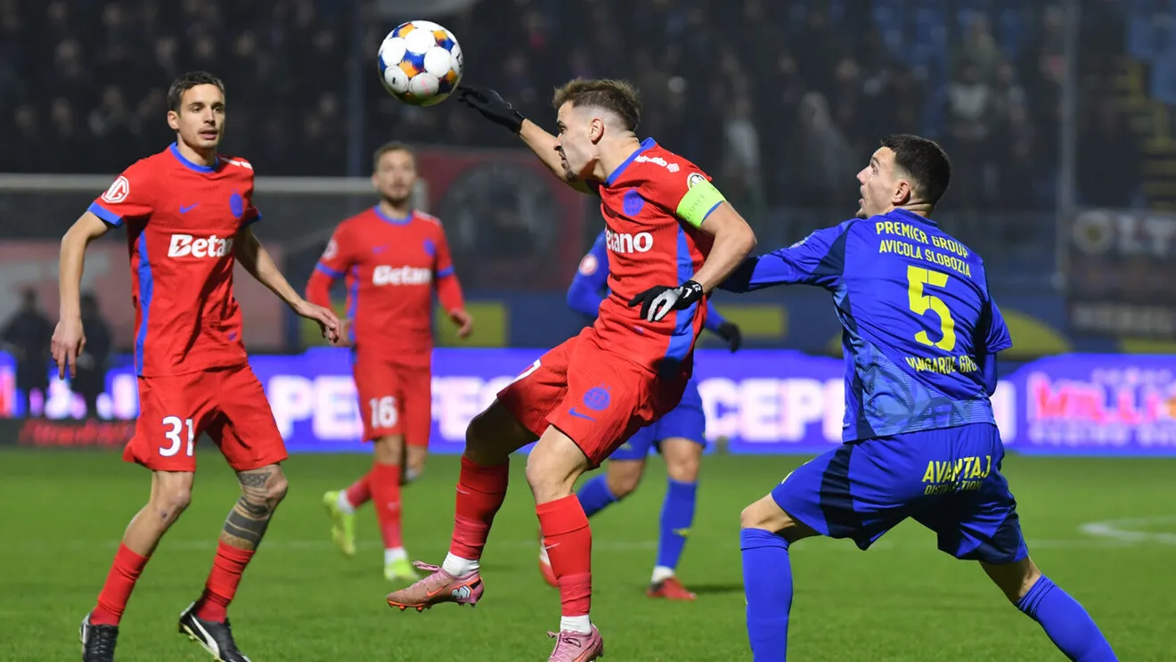 Atac la arbitraj, după Unirea Slobozia – FCSB 0-2. „Dacă era invers, niciodată nu le elimina jucătorul. Nu a fost fault nici la Papeau”. EXCLUSIV