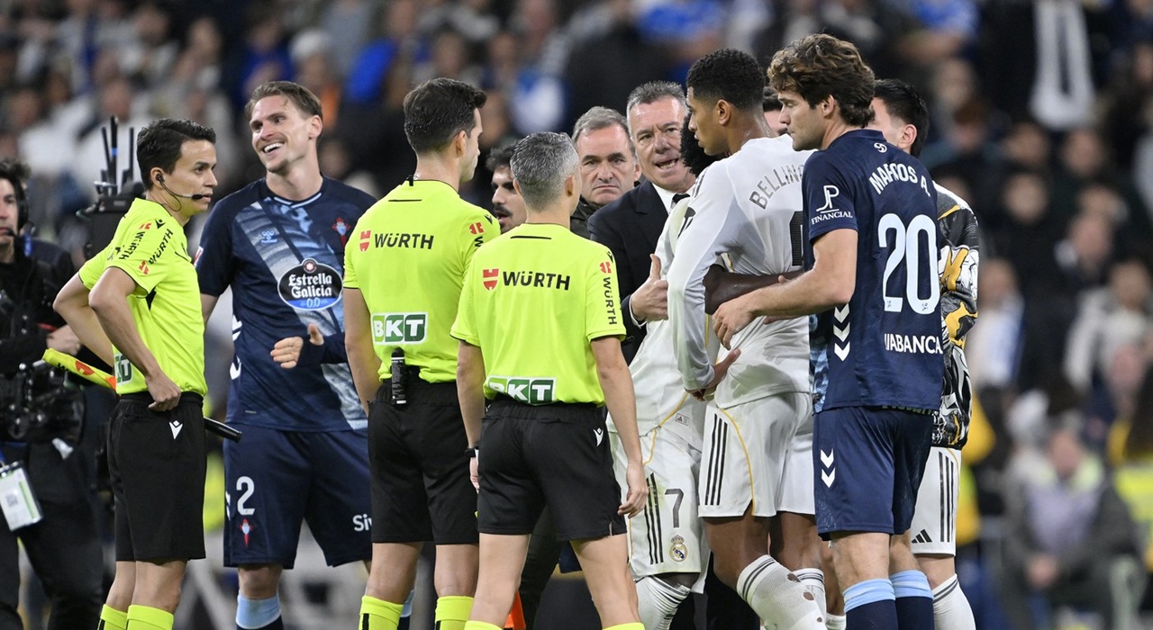 Ce a scris arbitrul în raport după ce starurile lui Real Madrid și-au pierdut mințile în fața lui Ionuț Radu și a Celtei, chiar pe Santiago Bernabeu, și au primit 3 cartonașe roșii