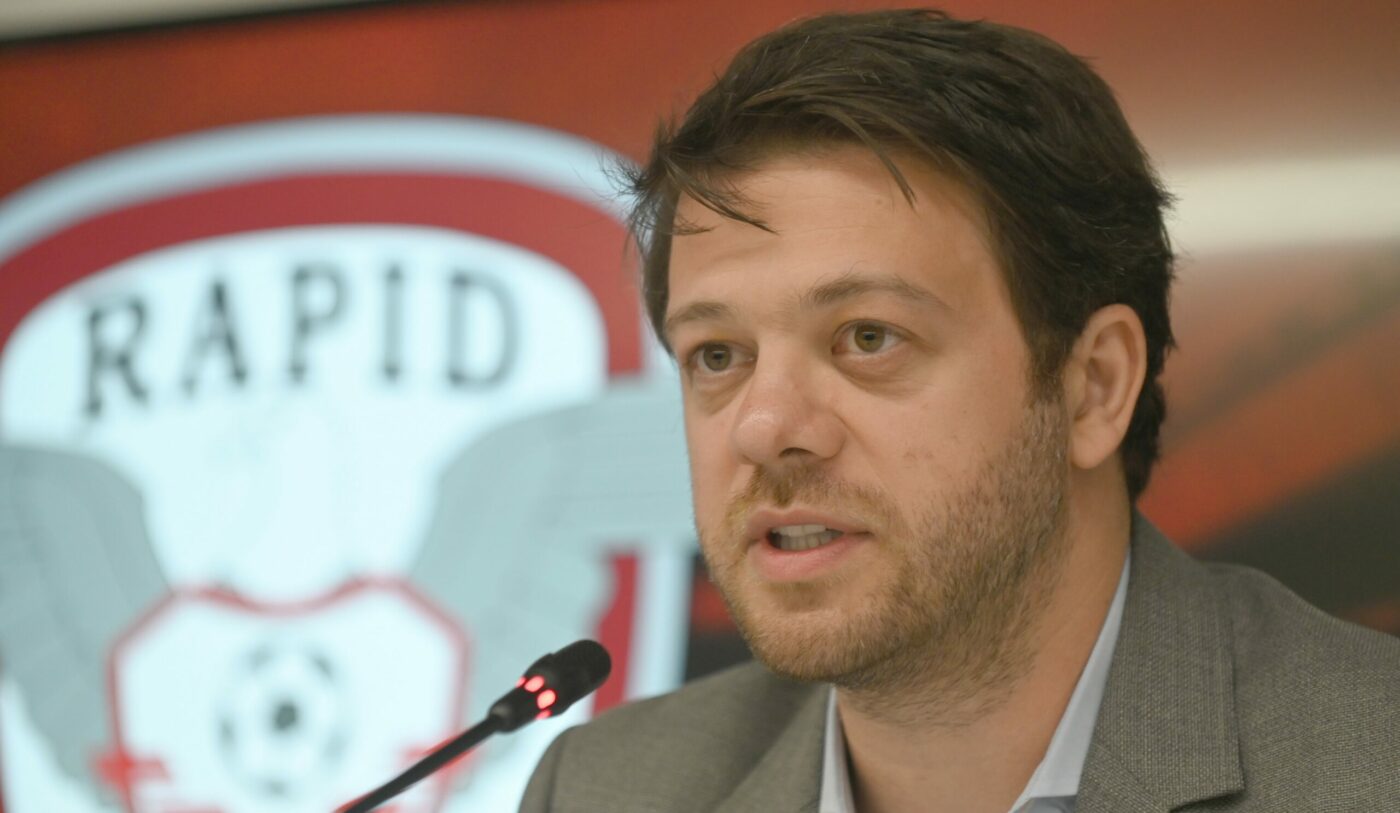 Continuă scandalul de la Rapid! Victor Angelescu, anunț despre excluderea lui Antoine Baroan: „Nu putem accepta așa ceva!”