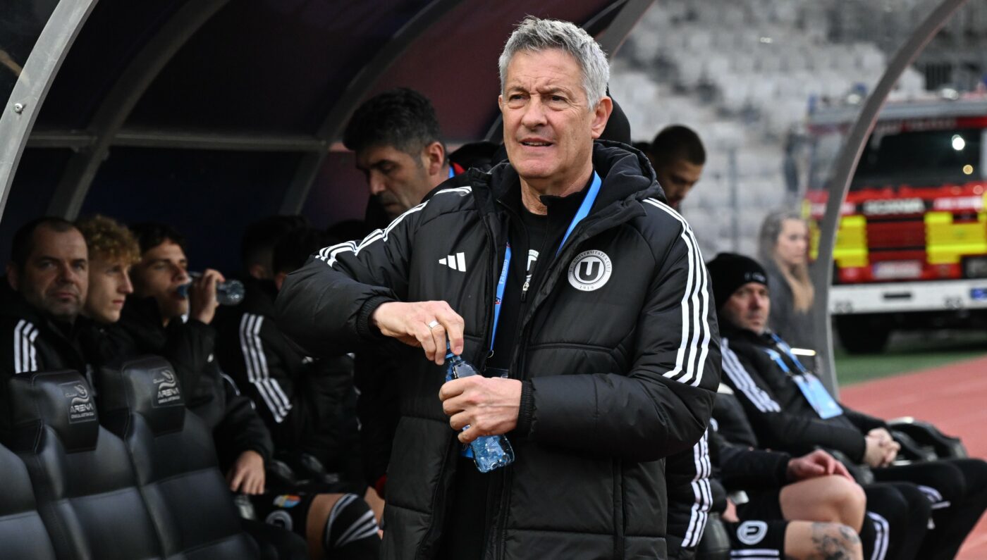 Cum a întors Bergodi meciul în favoarea lui U Cluj. Ce le-a spus fotbaliștilor la pauză