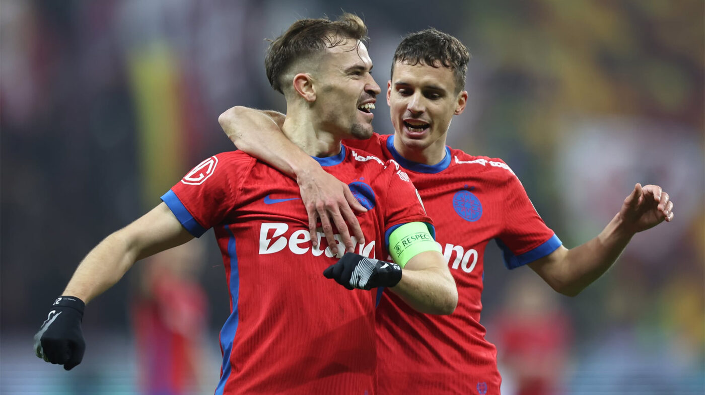 FCSB – Rapid București 2-1, în etapa 21 din Superliga. Campioana s-a apropiat la două puncte de play-off