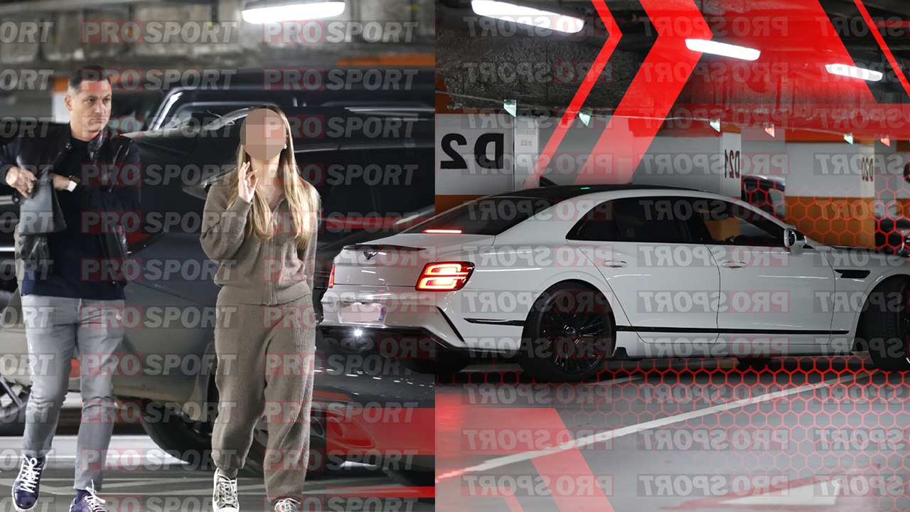 Mirel Rădoi și-a dus prințesa la mall cu „iahtul pe roți” de la Bentley, pe care a dat peste 350.000 de euro. EXCLUSIV