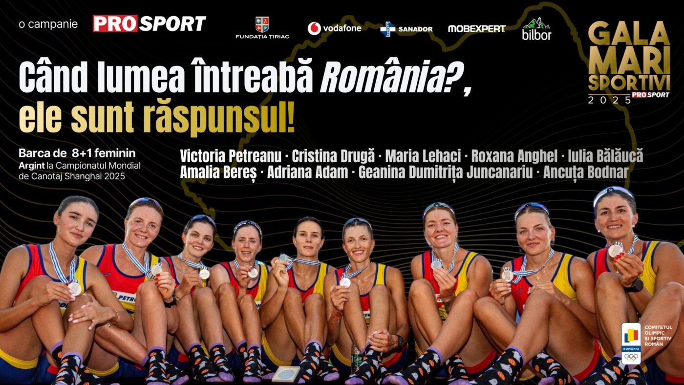Prezentă la Gala Mari Sportivi ProSport, Ancuța Bodnar, argint cu barca de 8+1, și-a anunțat decizia privind retragerea din canotaj. EXCLUSIV