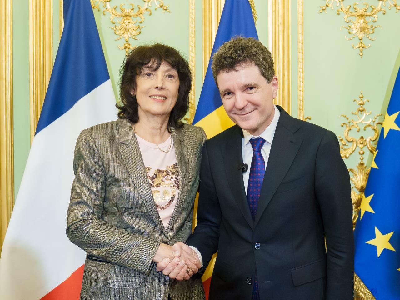 Protectoarea Simonei Halep, întâlnire la Paris cu Nicuşor Dan. Cum a numit-o preşedintele României pe marea campioană