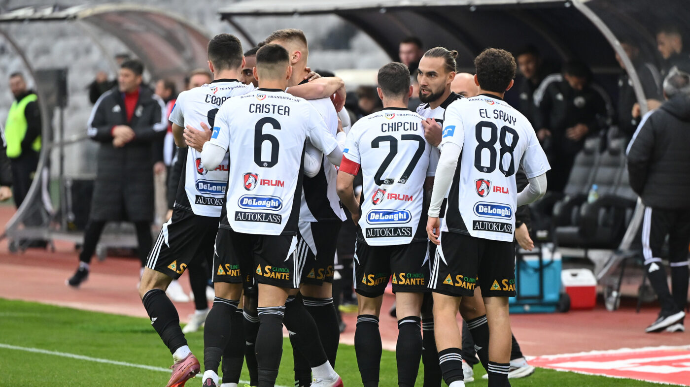 U Cluj – Hermannstadt 3-0, în etapa 19 din Superliga. Hat-trick-ul lui Lukic duce echipa ardeleană pe locul 7
