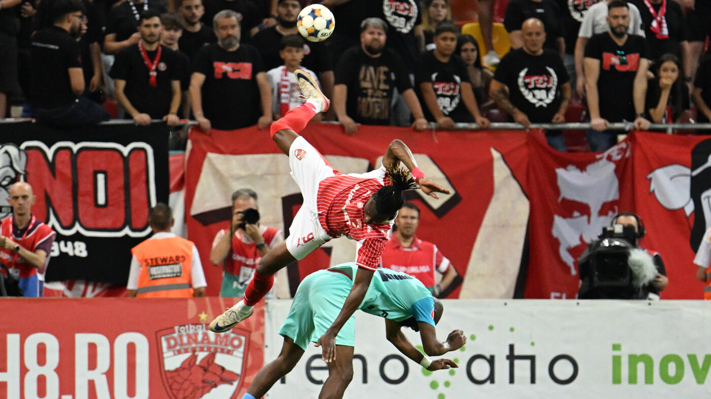 UTA – Dinamo București 2-0, Live Text Online în etapa 21 din Superliga. Costache mărește diferența, cu un șut superb la colțul lung