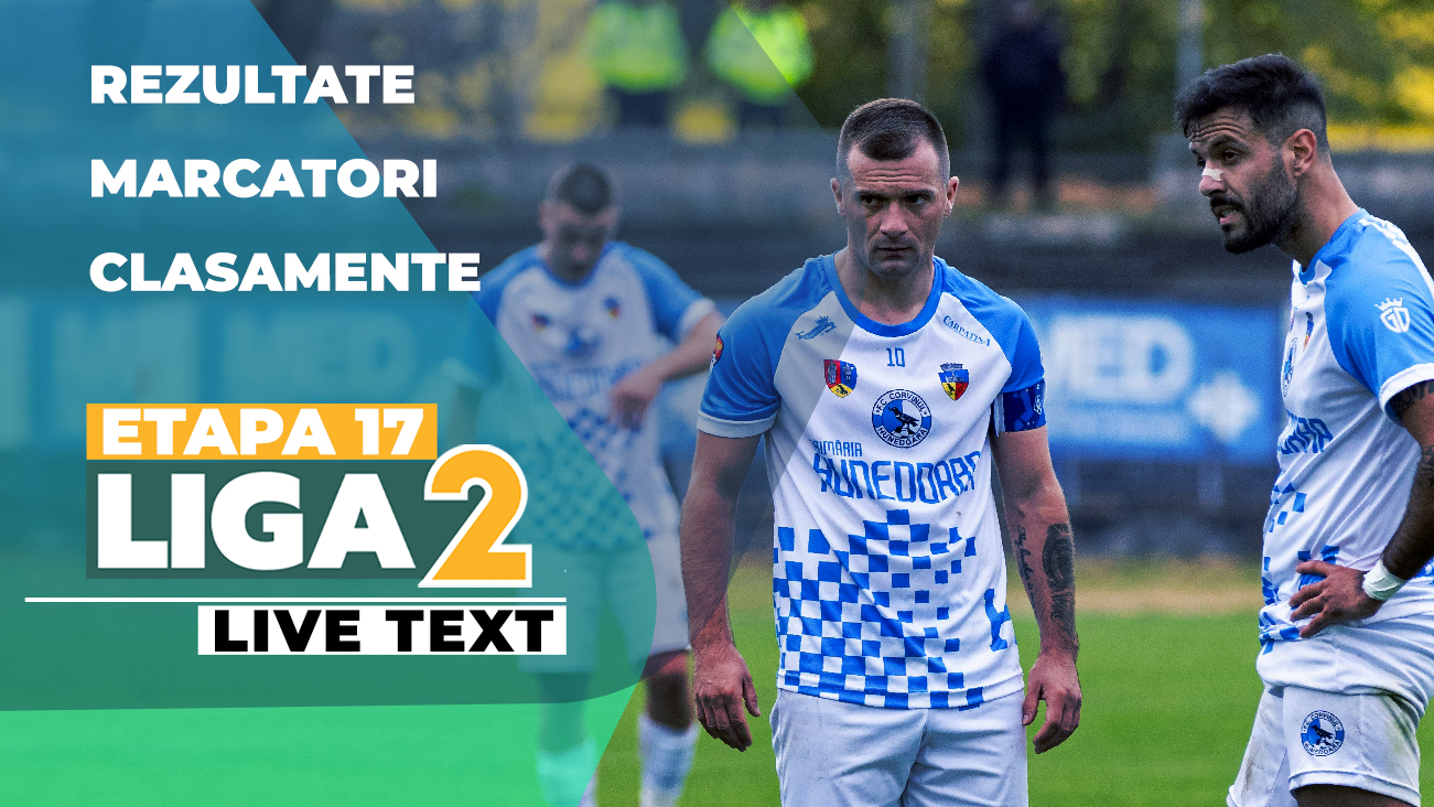 Ultimă etapă de Liga 2 în 2025 cu multe rezultate surpriză. Steaua pierde din nou rușinos în Ghencea și cade de pe pozițiile de play-off, Reșița e prima echipă care câștigă la Târgu Mureș. Poli Iași a fost învinsă la Cisnădie