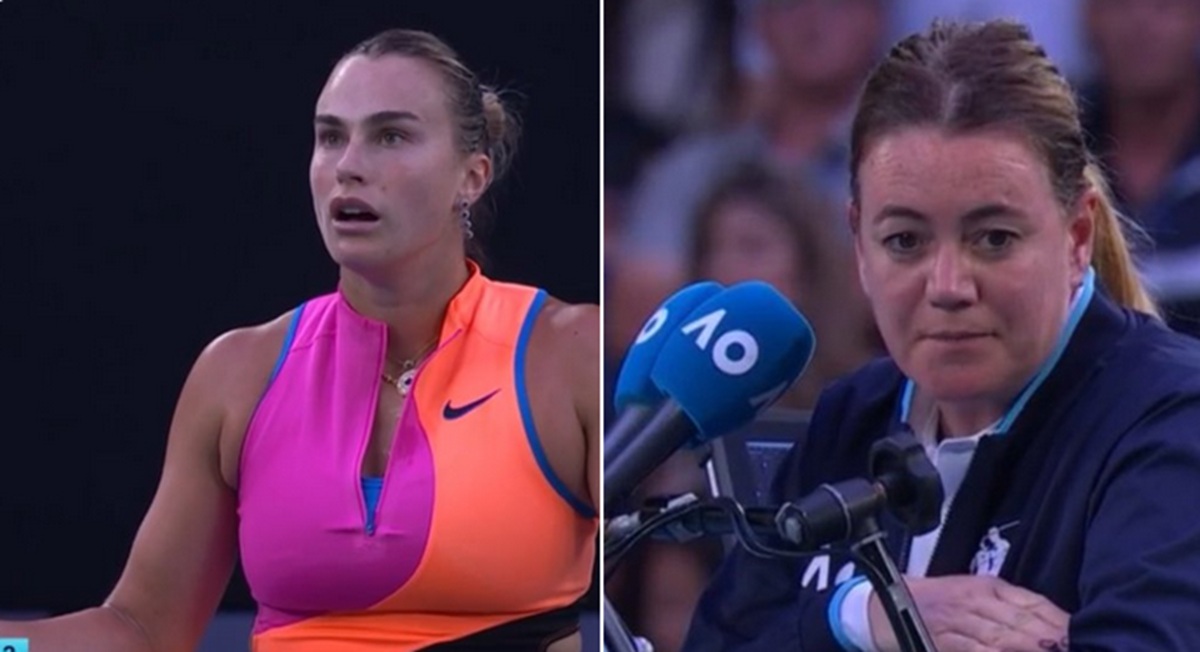 TENIS Moment incredibil la Australian Open! Aryna Sabalenka, penalizată de arbitru din cauza țipetelor sale: „Nu scoți sunetul normal”. VIDEO