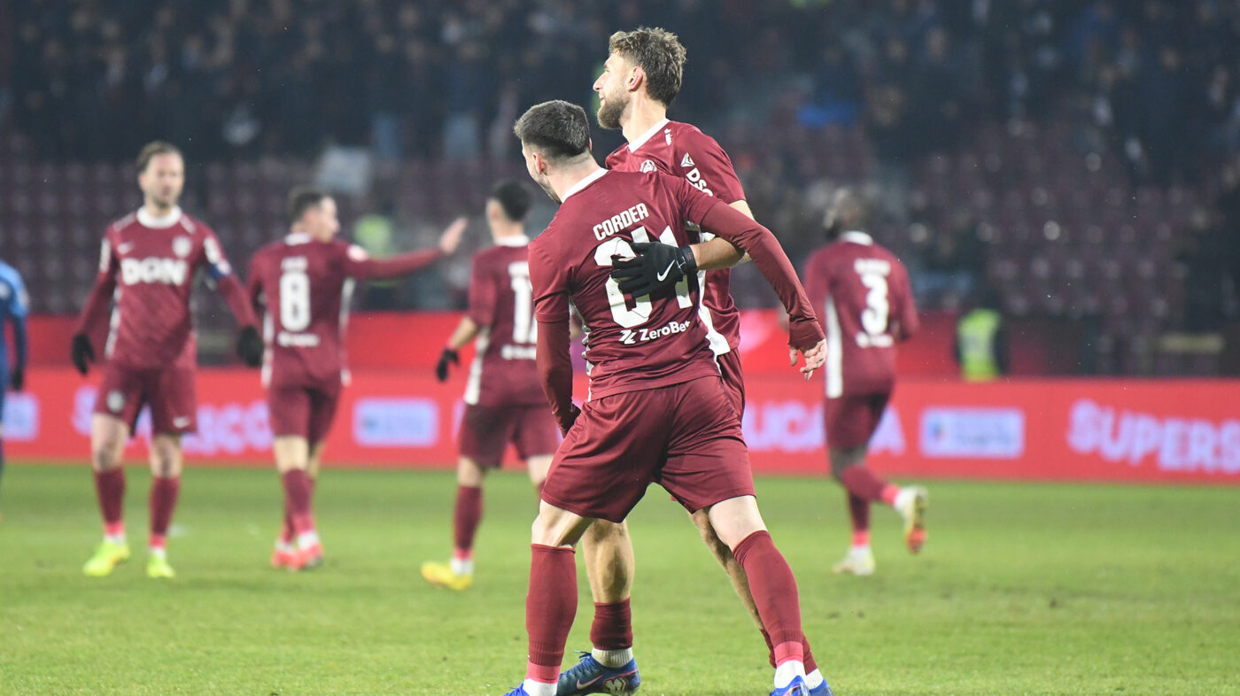 CFR Cluj – Metaloglobus 4-2, în etapa 24 din Superliga. Echipa lui Pancu ajunge la un singur punct de play-off