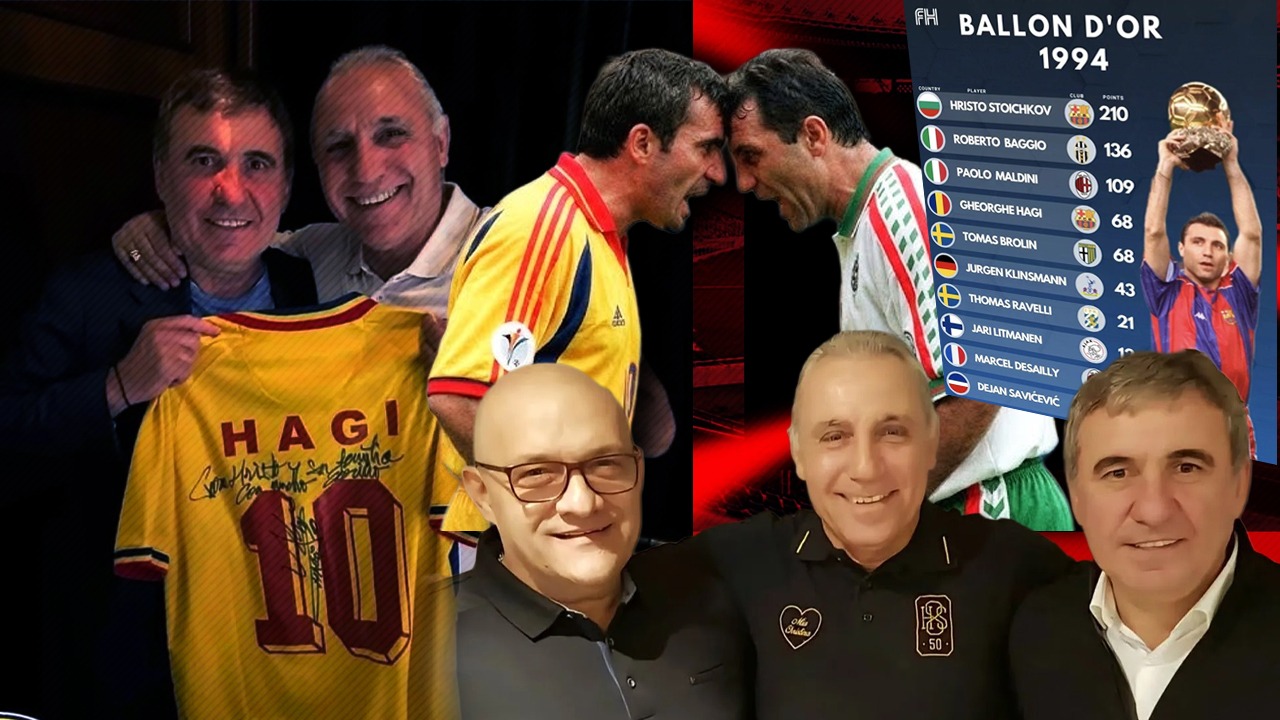 EXCLUSIV Ce mai face și cum s-a umplut de bani Hristo Stoichkov, celebrul bulgar care a luat „Balonul de Aur” în cel mai bun an din cariera lui Gică Hagi: „E cel mai mare!”