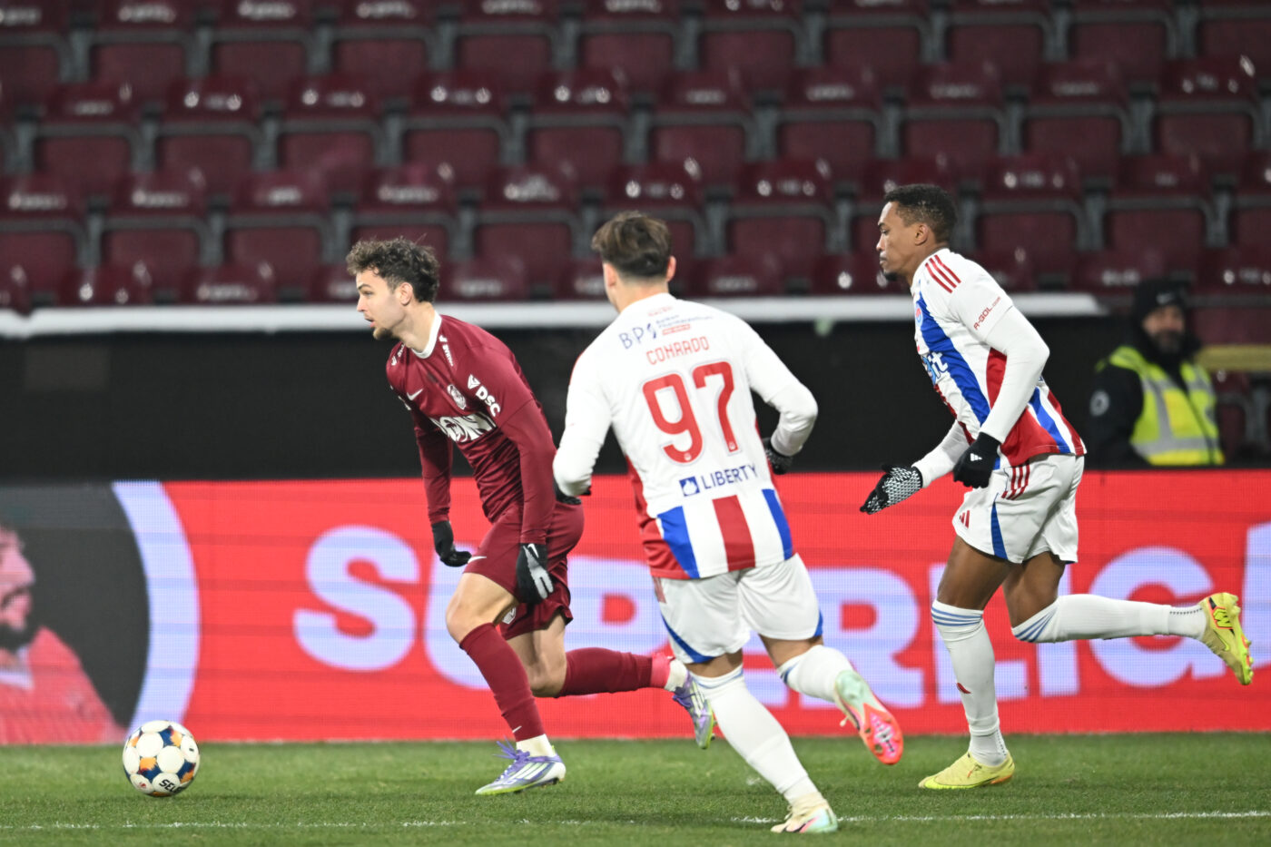 LIVE CFR Cluj – Oțelul Galați 1-0 Live Text Online, în etapa 22 din Superliga. Cordea, cât pe ce să majoreze avantajul gazdelor!