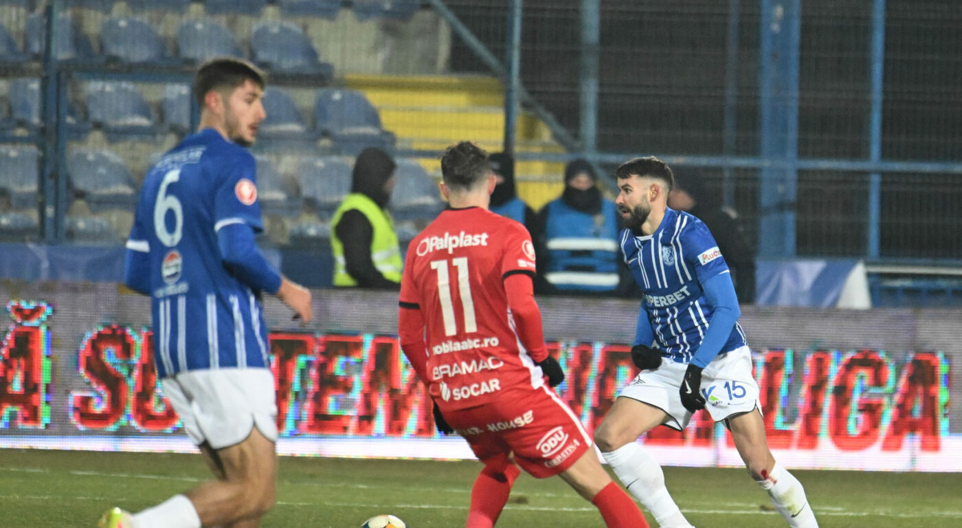 Farul Constanța – FC Hermannstadt 1-1, în etapa 22 din Superliga. Sibienii scapă printre degete victoria, după un gol marcat pe final de meci