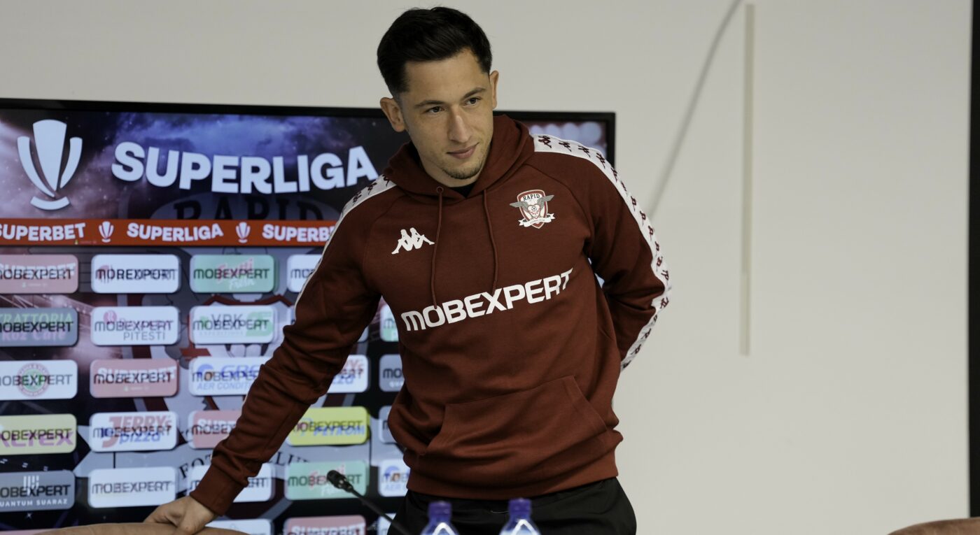 VIDEO Niciun fost coleg de la FCSB nu i-a scris lui Olimpiu Moruțan, iar noul fotbalist de la Rapid a luat decizia: „O să merg în fața galeriei, dar…”