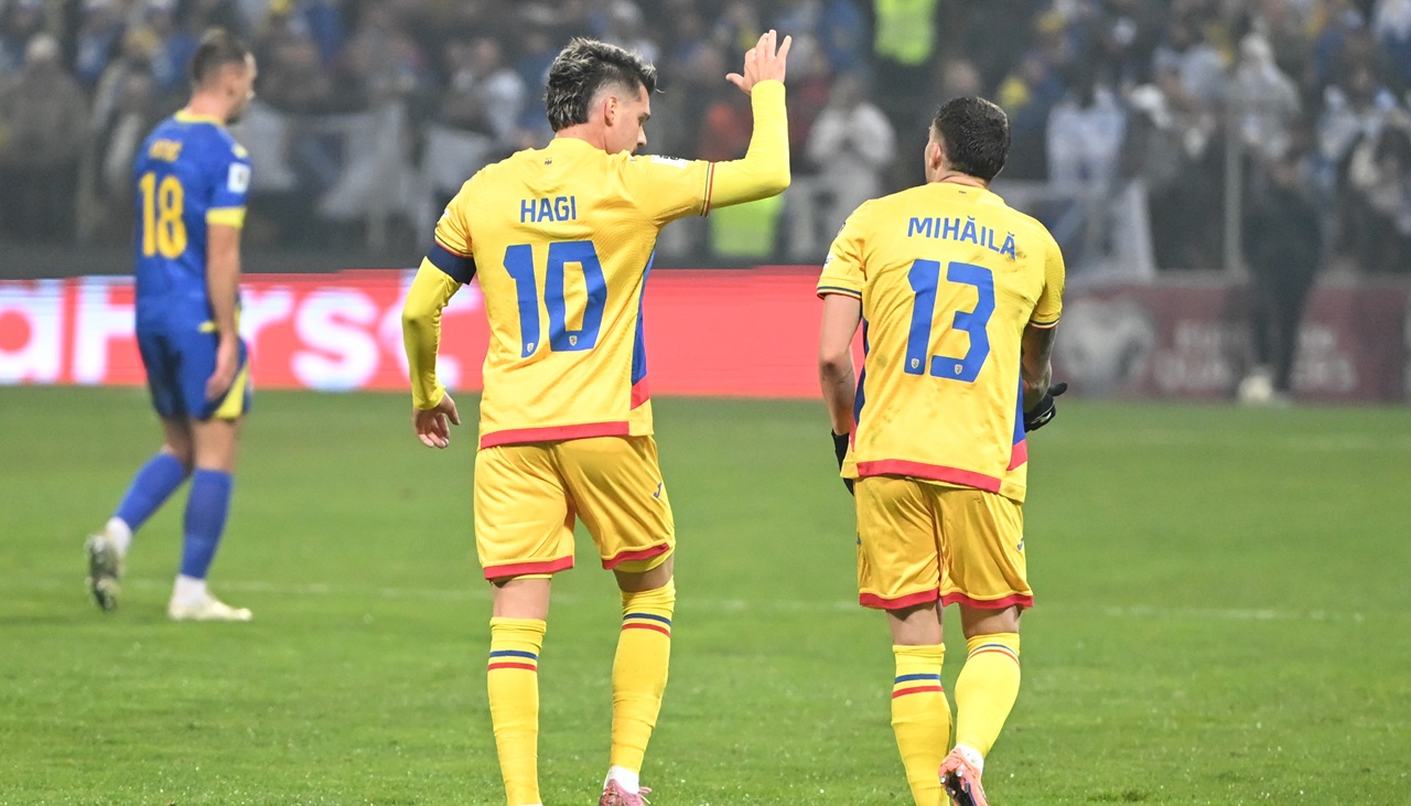 Valentin Mihăilă a dat gol în meciul împotriva lui Ianis Hagi. Ce note au primit cei doi români
