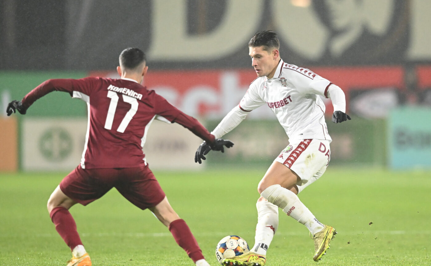 LIVE CFR Cluj – Rapid 1-0, Live Text Online, în etapa 3 a grupelor Cupei României. Ardelenii deschid scorul din penalty!