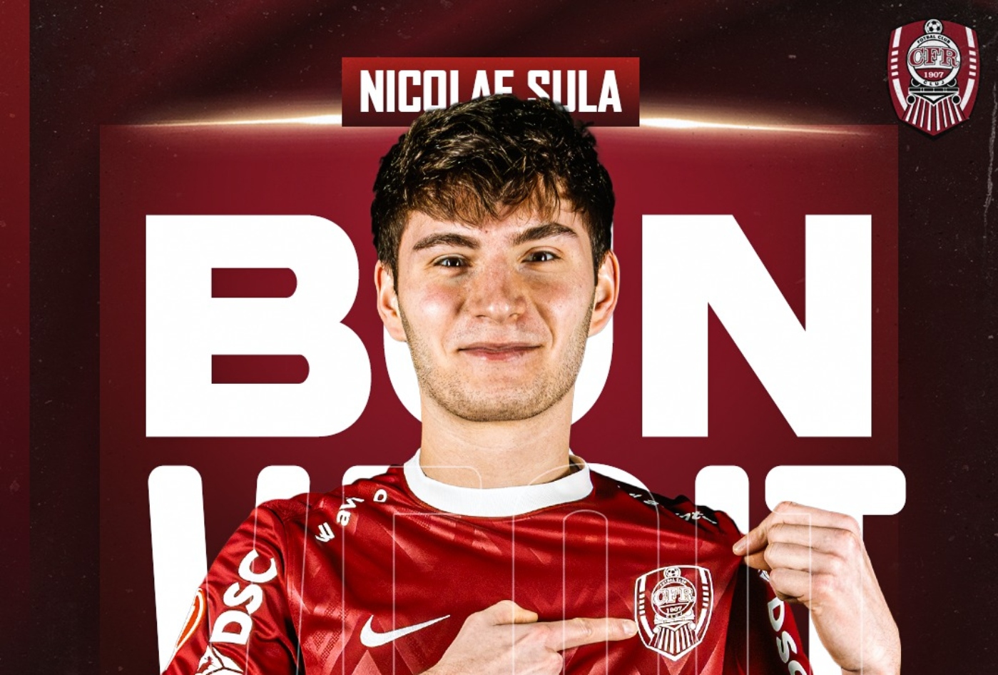 MERCATO CFR Cluj l-a transferat pe fiul unui important politician. „Ai transformat un vis în realitate”