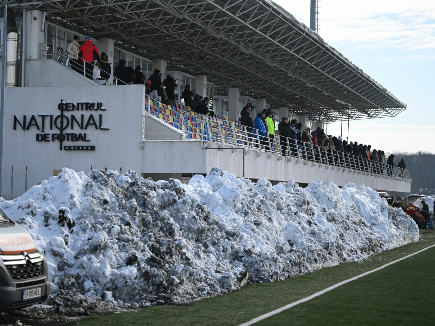 Incredibil, dar adevărat! Arena FRF de la Buftea găzduiește un al patrulea meci în aceeași etapă din Liga 2