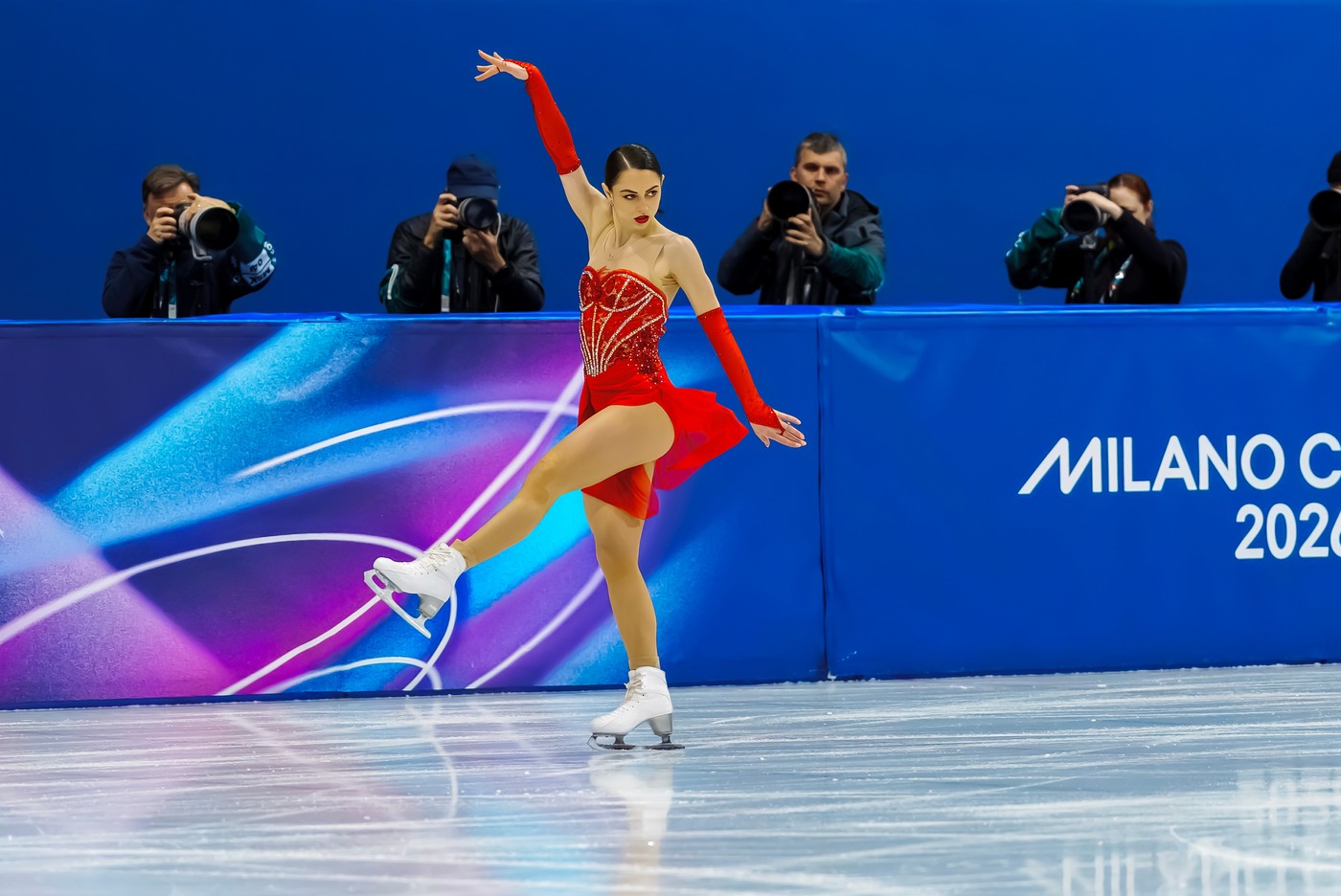 JO CORTINA MILANO 2026 Cel mai bun rezultat al carierei, clasare istorică pentru România. Julia Sauter își trăiește visul pe gheața olimpică de la Milano
