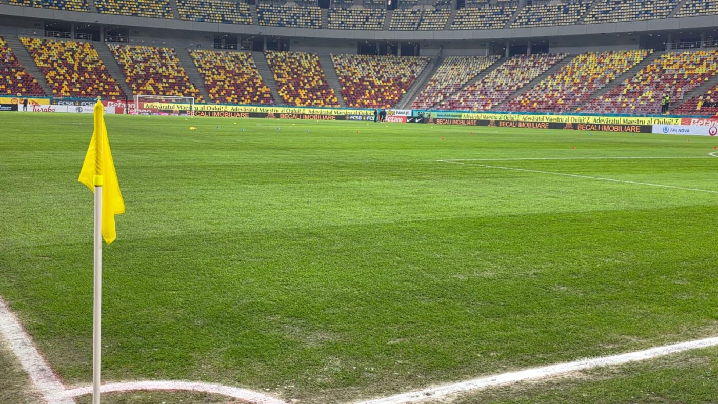 Cum arată gazonul pe Arena Națională pentru FCSB – Metaloglobus, la două zile după Rapid – Dinamo