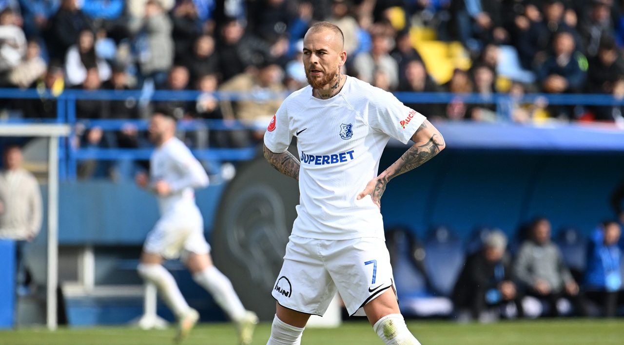 Denis Alibec, gol la revenire, cu Tudor Băluță portar pentru Craiova! Isenko a fost eliminat