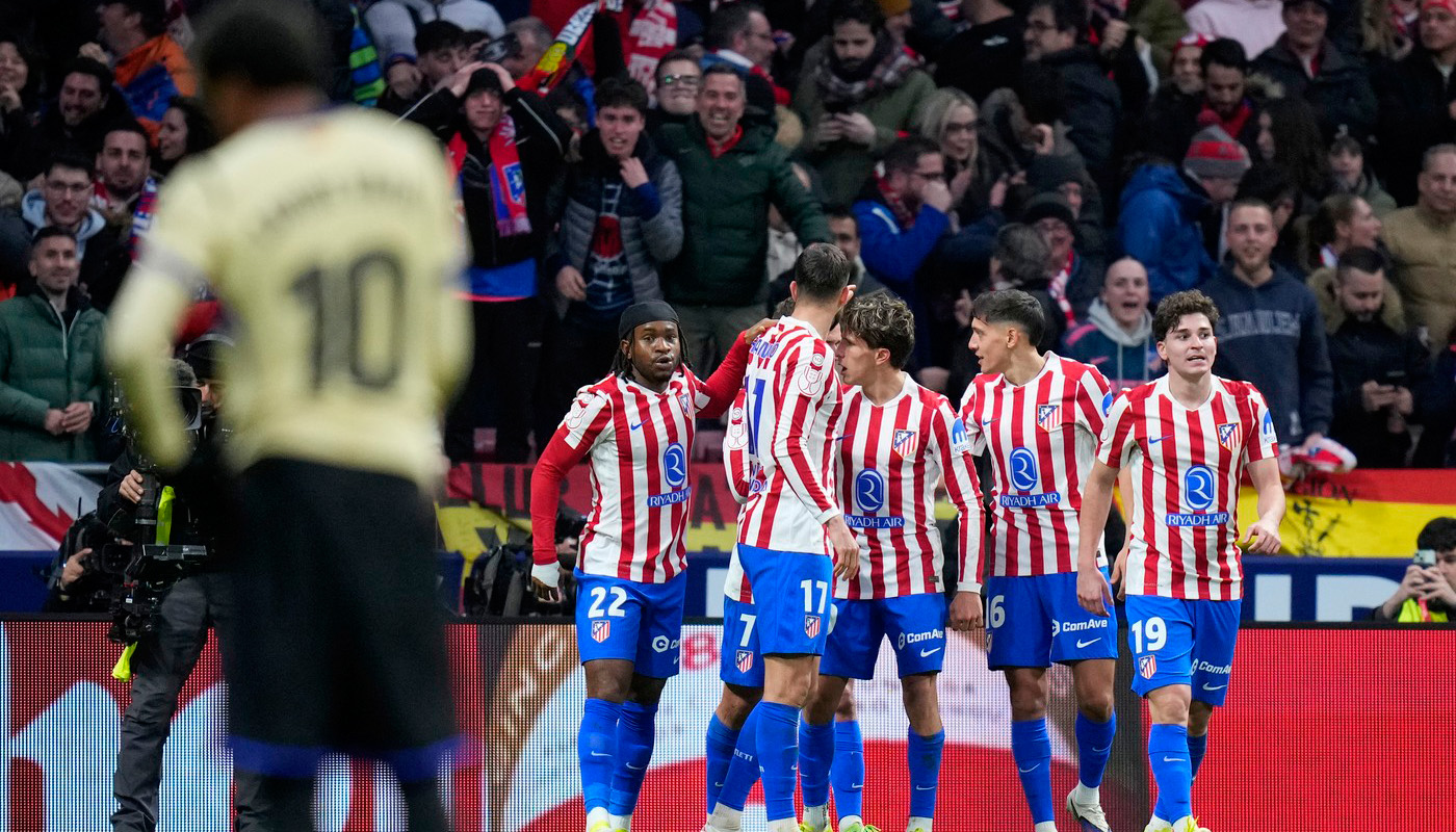 Fără precedent! FC Barcelona, desființată de Atletico Madrid: 4-0 la pauză!