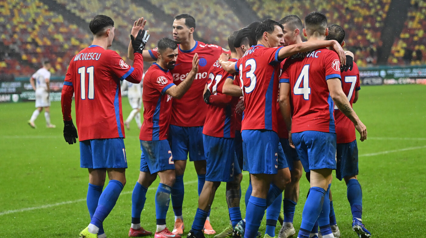FCSB – FC Botoșani 2-1, în etapa 25 din Superliga. Campioana se apropie, din nou, la două puncte de play-off