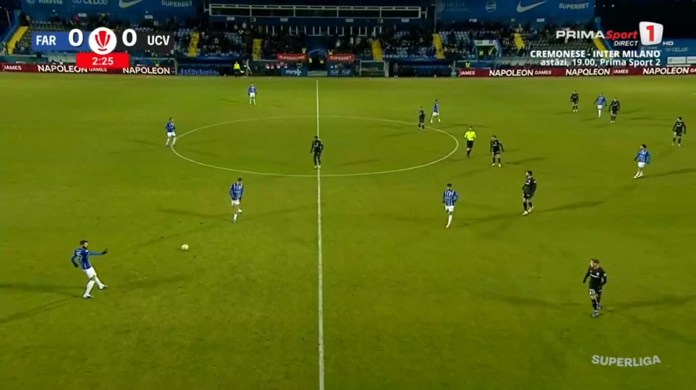Farul – Universitatea Craiova 3-0, Live Text Online, în etapa 24 din Superliga! Maftei înscrie pentru scor de neprezentare, iar liderul este în corzi