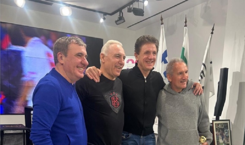 Gică Hagi şi Gică Popescu, invitați de un Balon de Aur la ziua lui: „Prieten drag”