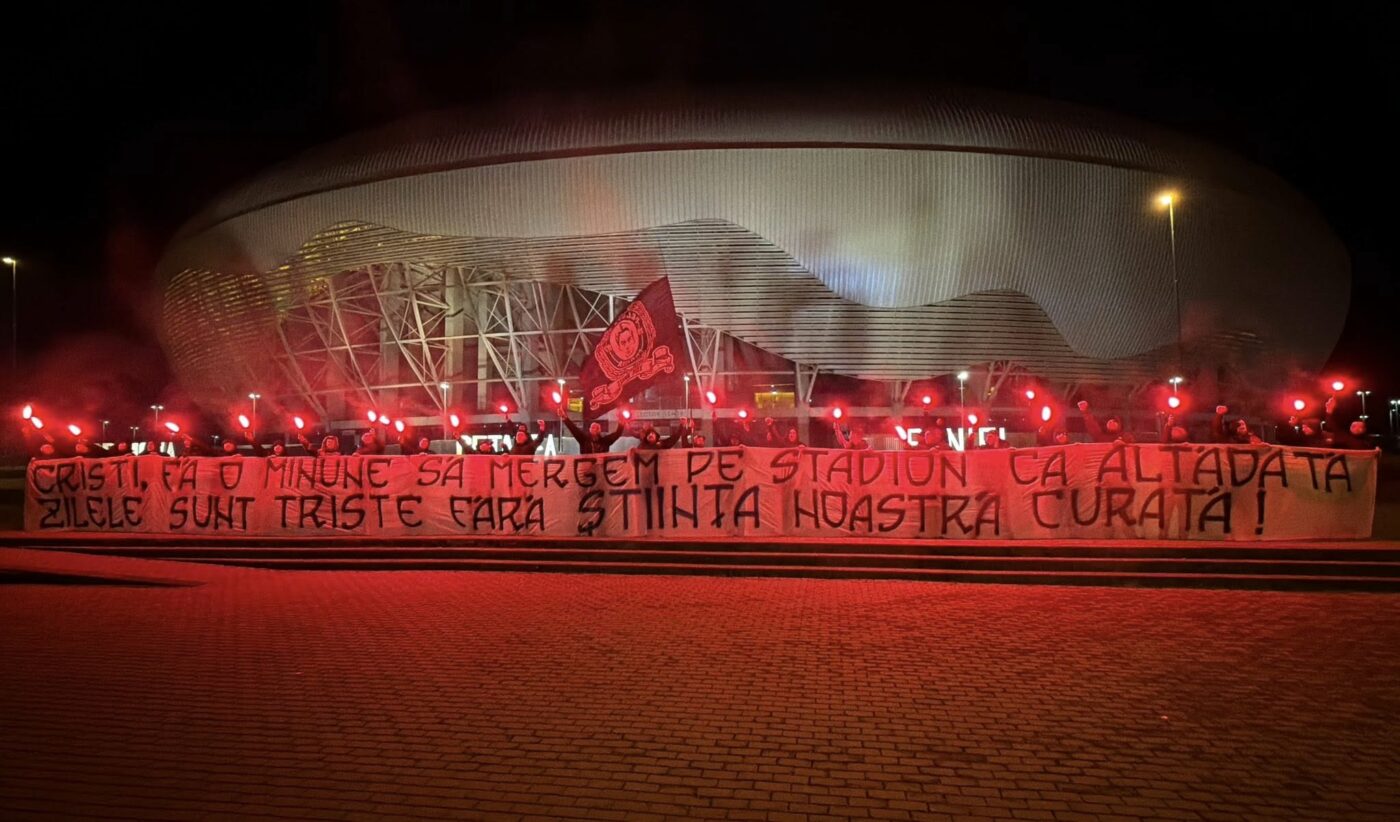 Suporterii olteni nu l-au uitat pe Cristi Neamțu. Ultrasii lui FCU l-au comemorat pe fostul portar al lui FC Universitatea Craiova la 24 de ani de la dispariția sa