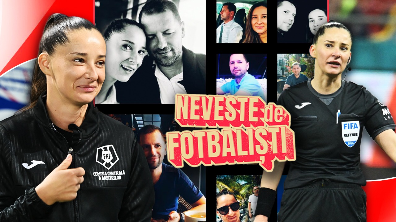 EXTRA Soția și-a întrecut soțul! Cu cine este într-o relație arbitra Iuliana Demetrescu, femeia lăudată de tot fotbalul românesc