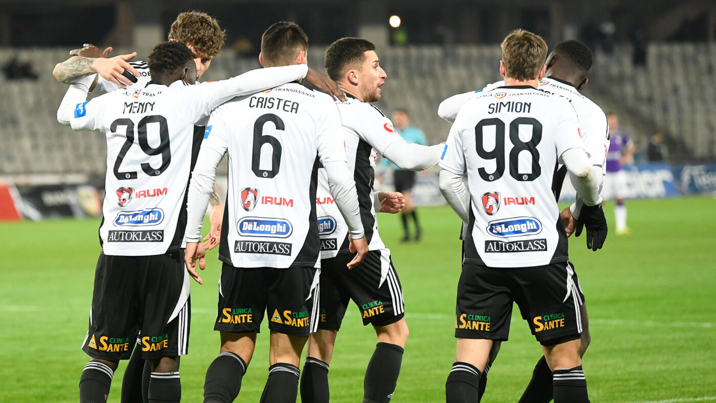 U Cluj – FK Csikszereda 4-1, în etapa 27 din Superliga. Victorie categorică la meciul cu numărul 500 al lui Nistor pe prima scenă