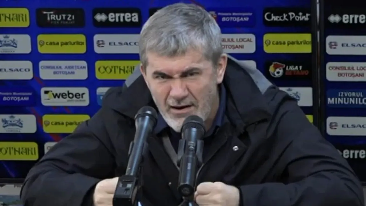 EXCLUSIV Valeriu Iftime, strigăt de disperare după ce FC Botoșani a ajuns la 6 meciuri consecutive fără victorie în Superliga: „Mă tem de asta! Lucrurile sunt grave”