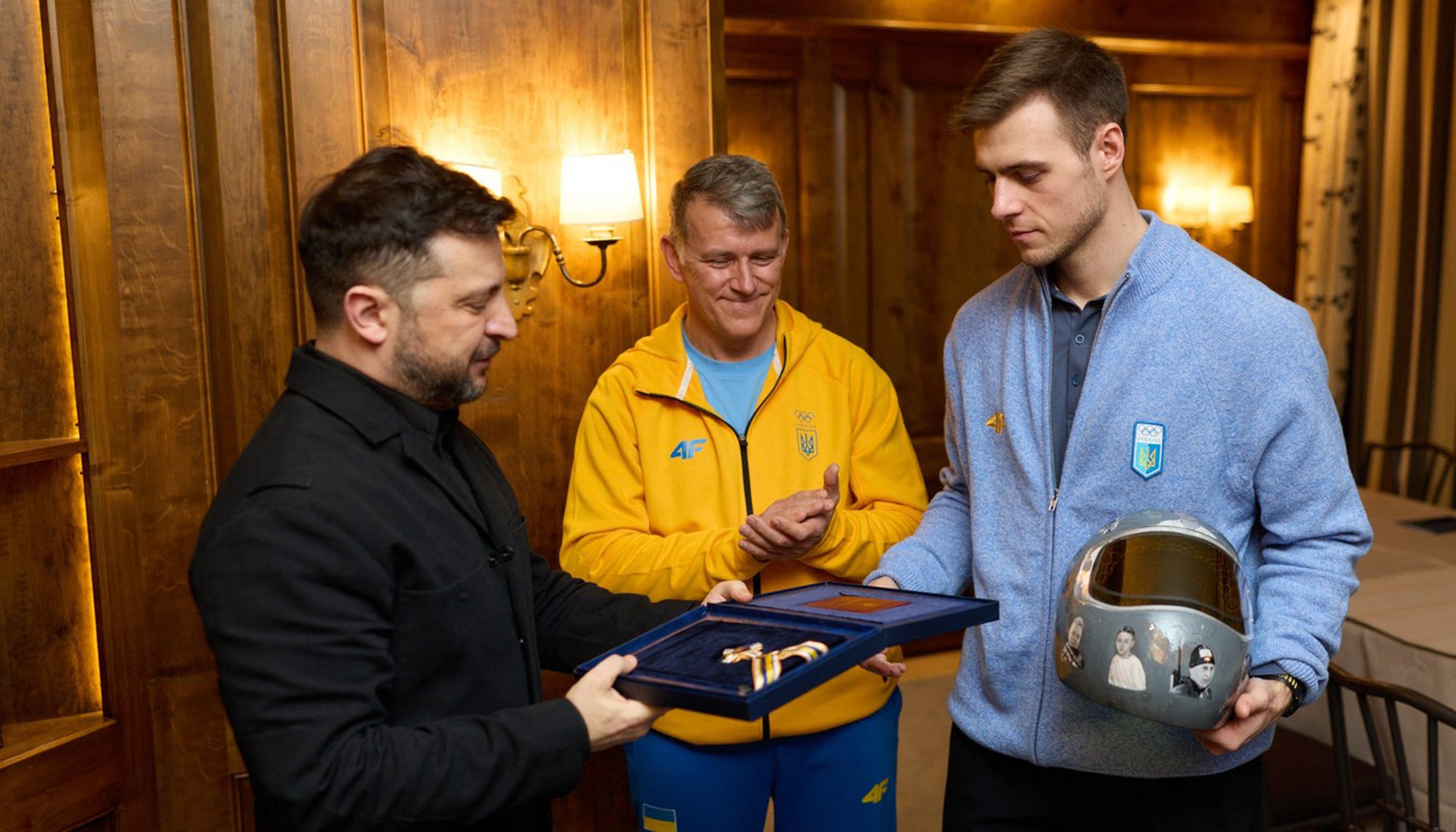 JO CORTINA MILANO 2026 Volodimir Zelenski s-a întâlnit cu sportivul ucrainean dat afară de la Jocurile Olimpice: „Datorită sacrificiului lor nu este război azi în toată Europa!”
