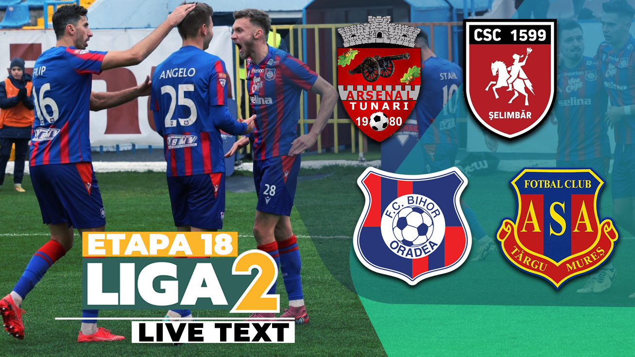 FC Bihor dă lovitura la ultima fază contra AFC ASA Târgu Mureș și este și mai aproape de play-off-ul Ligii 2. CS Tunari a predat ”lanterna roșie” după victoria pe final contra CSC Șelimbăr