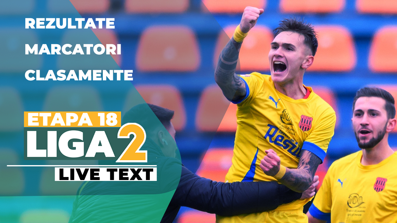Prima etapă de Liga 2 din 2026. Chindia a dat lovitura la Reșița și au făcut rocada în clasament. FC Bacău a spulberat visul la play-off al Metalului Buzău. Sepsi OSK s-a impus in extremis contra CS Dinamo