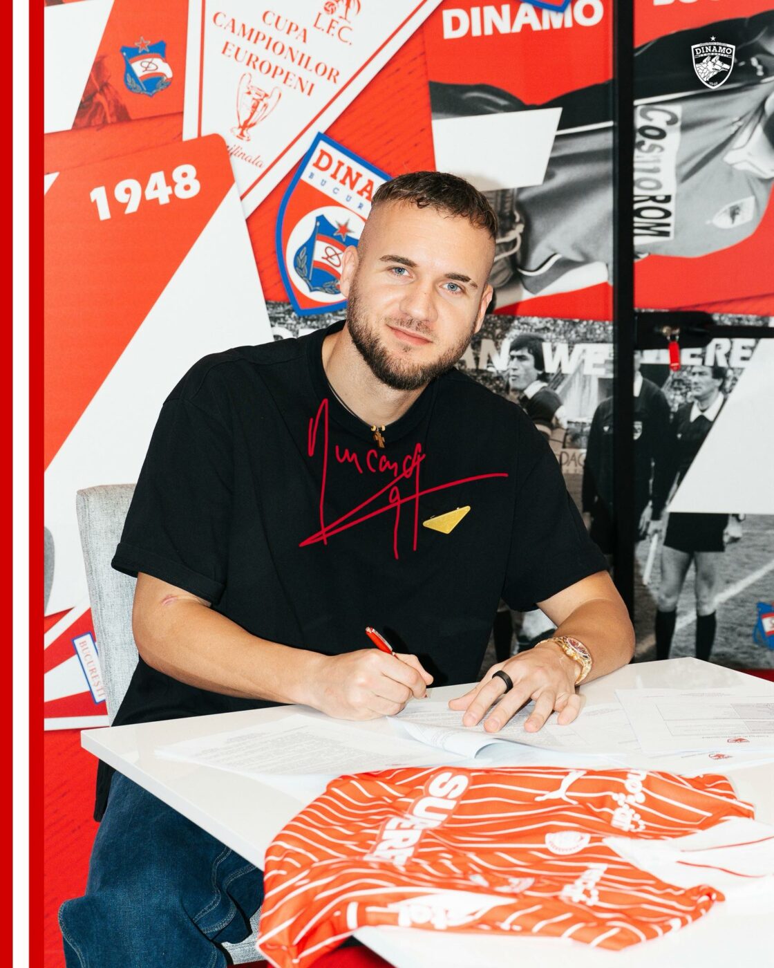 George Pușcaș, gol la debutul în tricoul lui Dinamo. Apoi a ieșit accidentat! „Câinii” lui Zeljko Kopic i-au învins pe frații de la CS într-un amical disputat la Săftica
