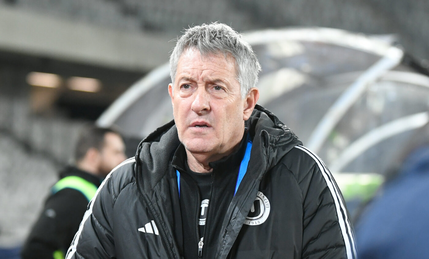 DECLARAȚII „Să fim serioși!”. Cristiano Bergodi, reacție fabuloasă când a fost întrebat dacă se gândește la titlu, după U Cluj – FC Argeș 3-1