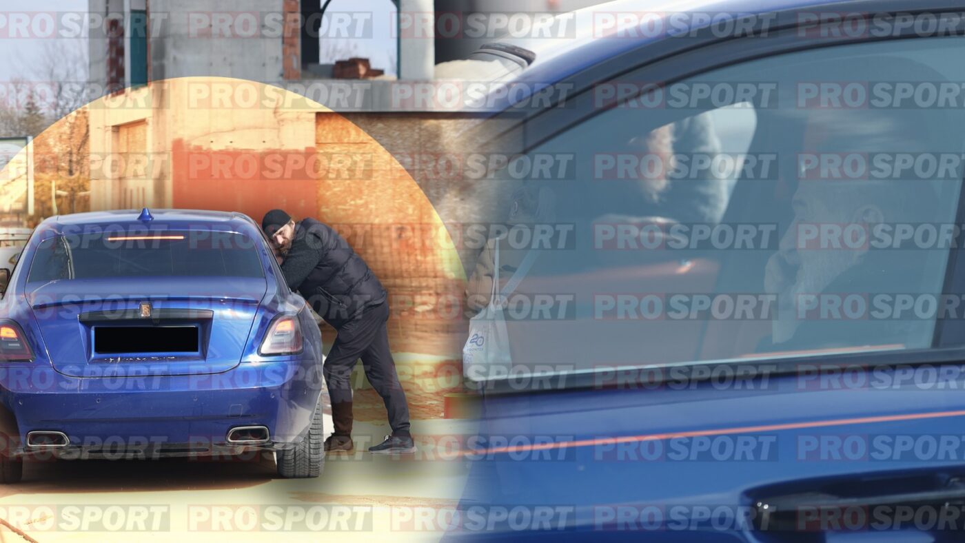 FOTO PAPARAZZI Alexandru Tudor e de nerecunoscut la 54 de ani. S-a întâlnit cu Gigi Becali la biserică și au pus țara la cale la geamul Rolls-Royce-ului de 500.000 de euro