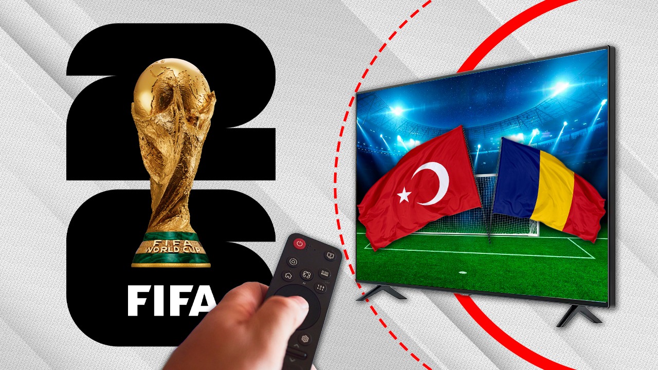 Cine transmite la TV Turcia – România, barajul pentru Cupa Mondială 2026
