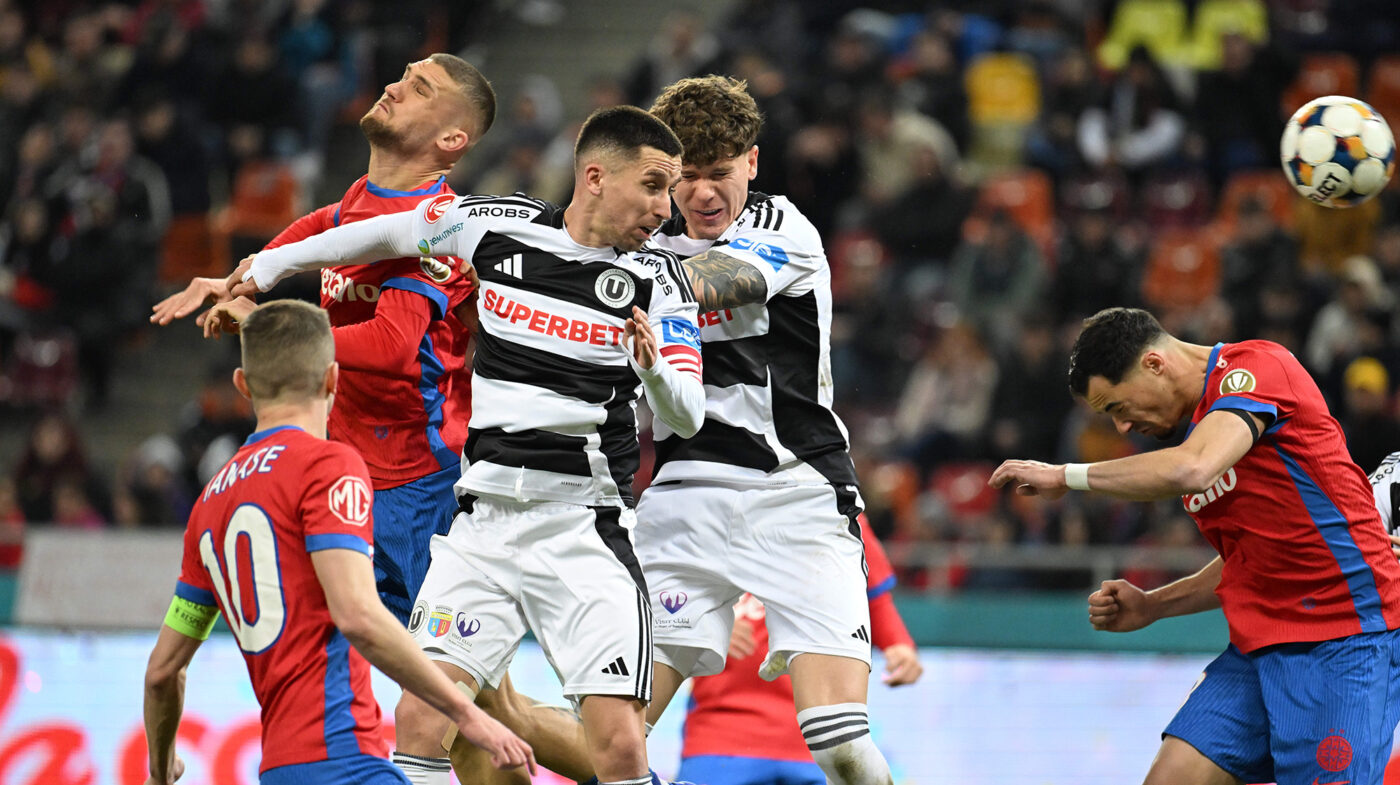 FCSB – U Cluj 1-3, în etapa 30 din Superliga. Campioana a fost umilită în ultima etapă a sezonului regulat
