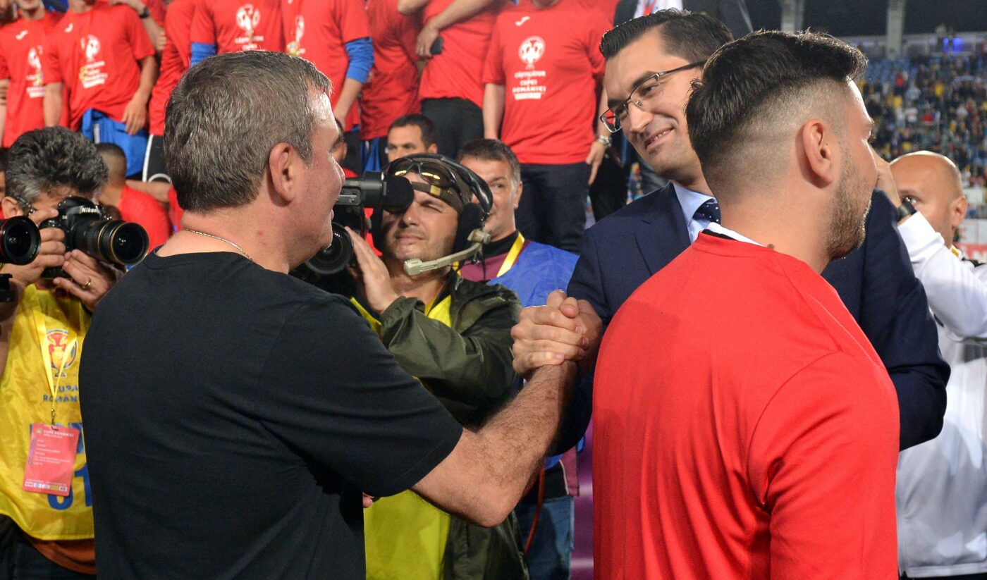 Gică Hagi a vândut acțiunile de la Farul și Răzvan Burleanu a reacționat imediat: „Știam”