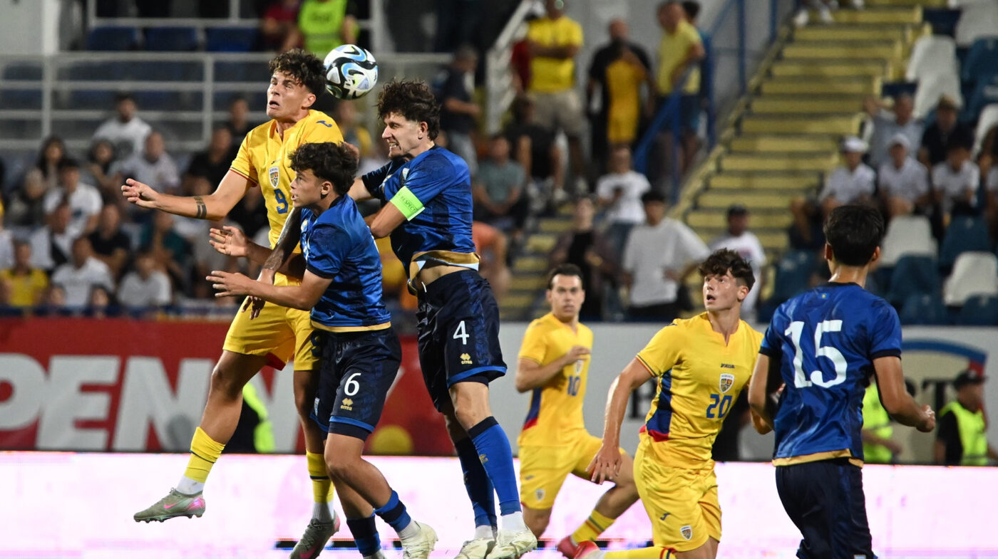 Kosovo – România 0-1, în etapa 6 din preliminariile U21 pentru EURO 2027. „Tricolorii” rămân în cursa pentru calificarea la turneul final