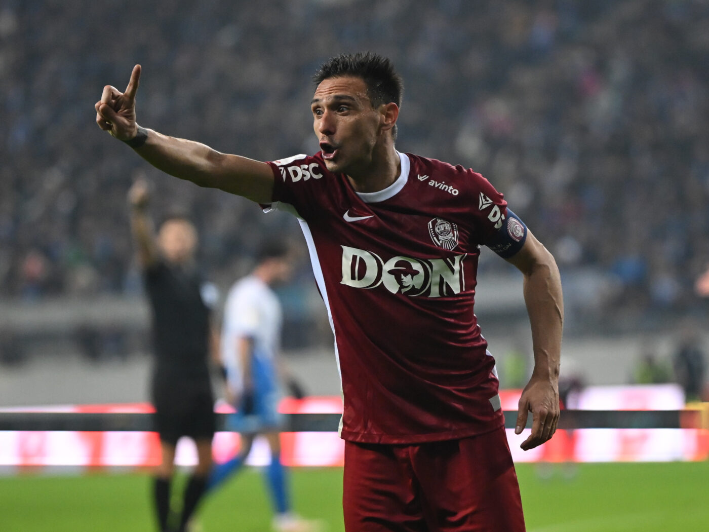 Mario Camora, mesaj de căpitan adevărat după U Cluj – CFR 2-1: „Capul sus. Trebuie să câștigăm cu Rapid”