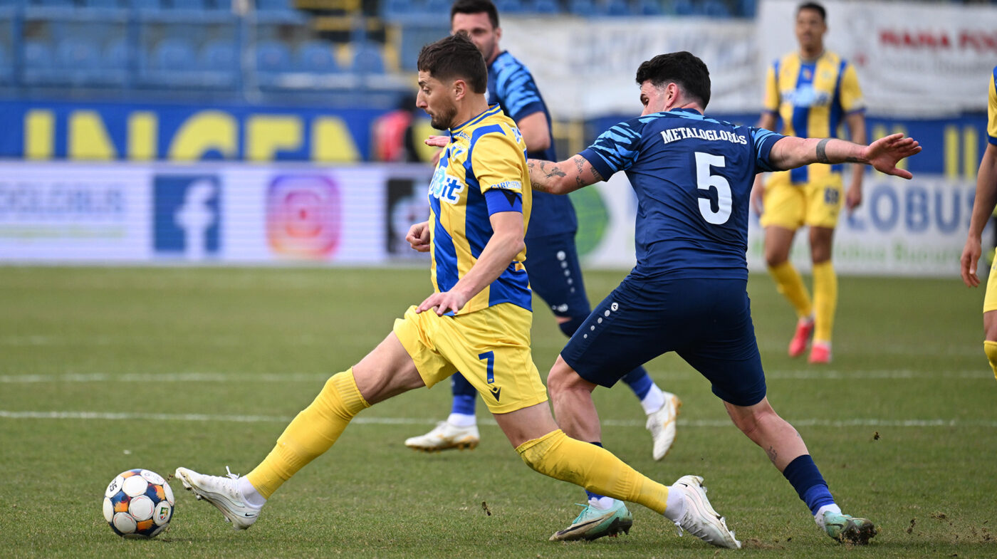 Metaloglobus – Petrolul 1-0, în etapa 2 din play-out-ul Superligii. Prima victorie pentru antrenorul Florin Bratu, după două remize