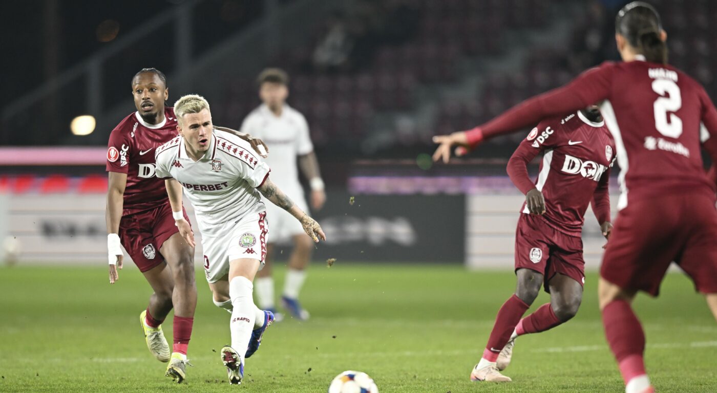 DECLARAȚII Petrila și Dobre, cu moralul la pământ după CFR – Rapid 1-0: „Trebuie să reparăm lucrurile”